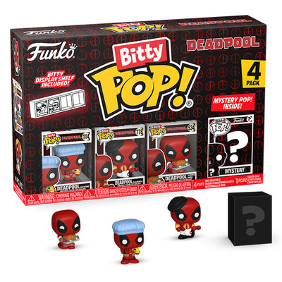 FUNKO BITTY POP MARVEL DEADPOOL BATHTIME 4-PACK (84960)