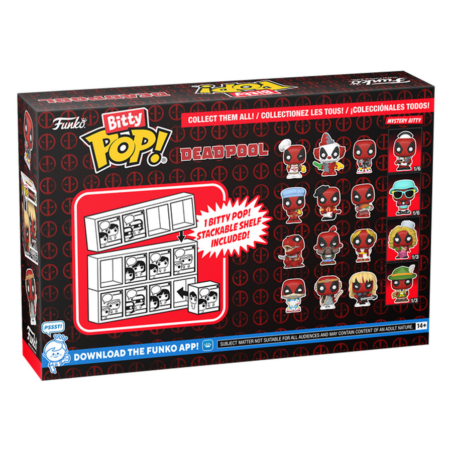FUNKO BITTY POP MARVEL DEADPOOL DINOPOOL 4-PACK (84961)