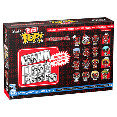 FUNKO BITTY POP MARVEL DEADPOOL SLEEPOVER 4-PACK (84962)