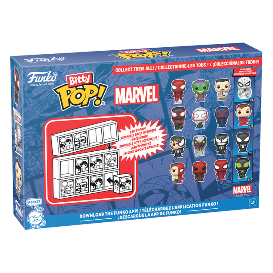 FUNKO BITTY POP MARVEL SPIDER-MAN 4-PACK (85701)