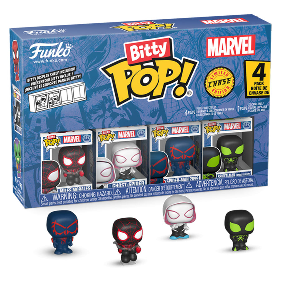 FUNKO BITTY POP MARVEL SPIDER-MAN - MILES MORALES 4-PACK (85702)