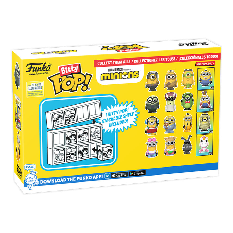 FUNKO BITTY POP MINIONS - EYE MATIE 4-PACK (73035)