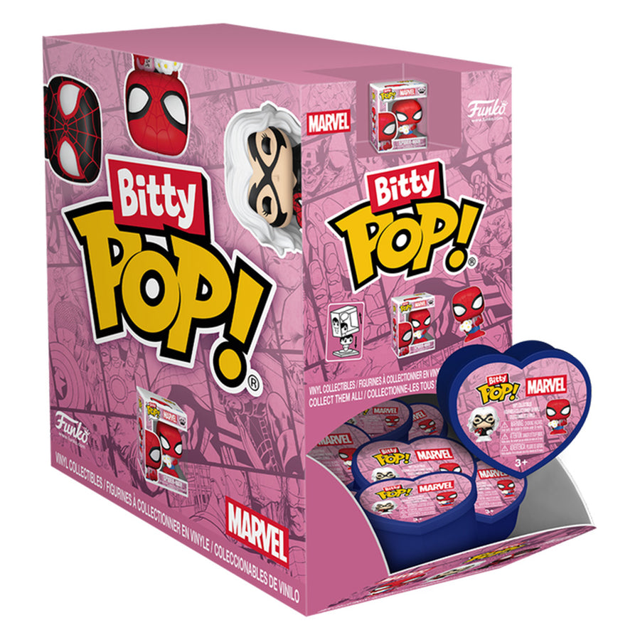 FUNKO BITTY POP MYSTERY MARVEL SPIDER-MAN: VALENTINE'S DAY (87817) BRINDE