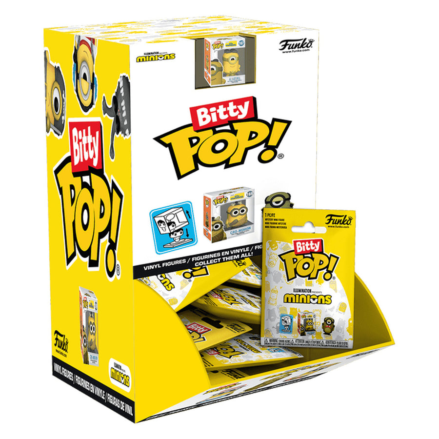 FUNKO BITTY POP MYSTERY MINIONS (UNIDADE) BRINDE