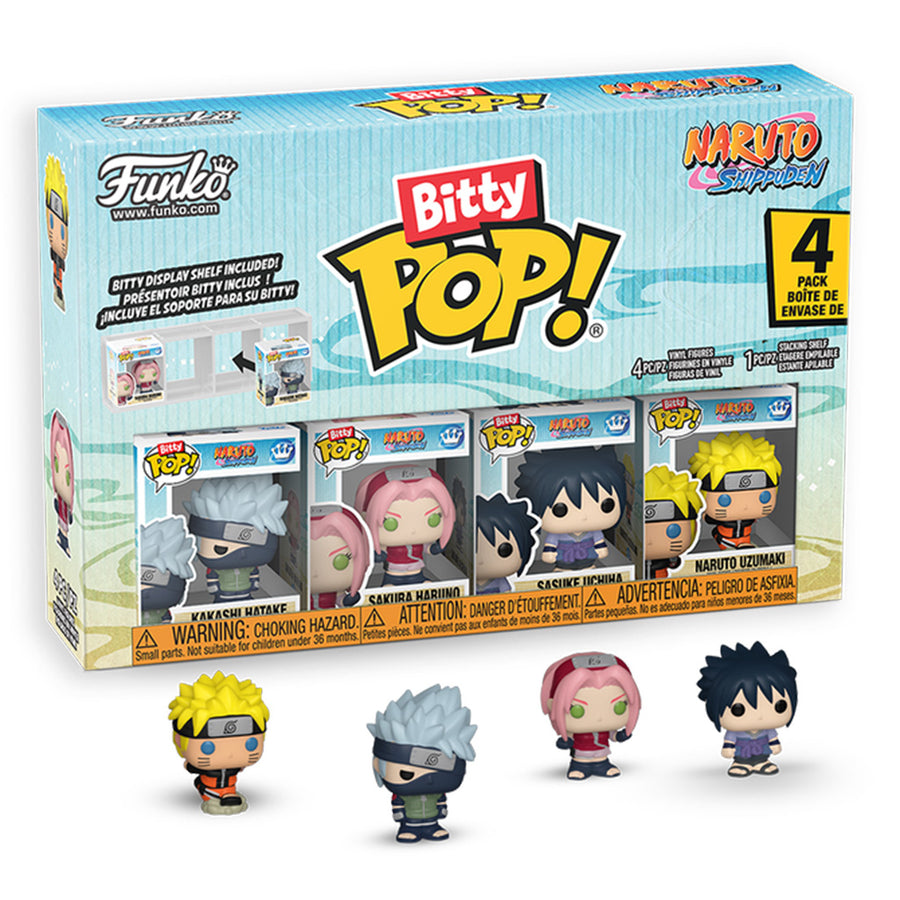 FUNKO BITTY POP NARUTO SHIPPUDEN - TEAM 7 (89863) BRINDE