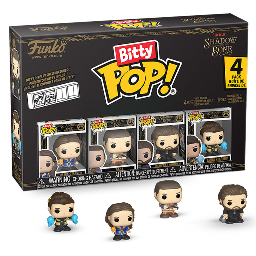 FUNKO BITTY POP NETFLIX SHADOW AND BONE - ALINA STARKOV 4-PACK (86128) BRINDE