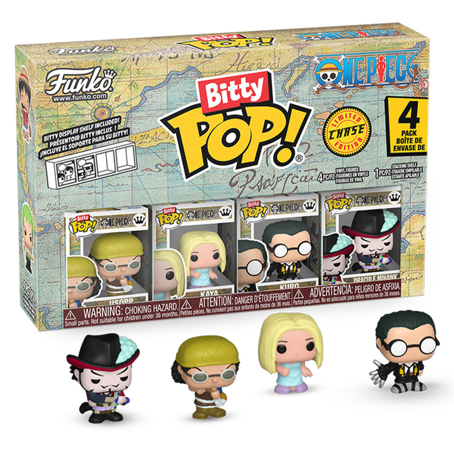 FUNKO BITTY POP ONE PIECE - USOPP 4-PACK (86895) BRINDE