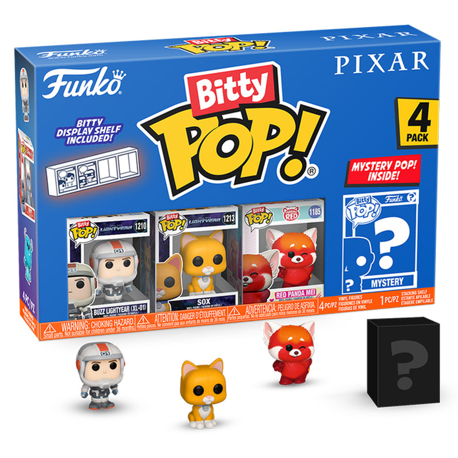 FUNKO BITTY POP PIXAR BUZZ LIGHTYEAR 4-PACK (75466) BRINDE