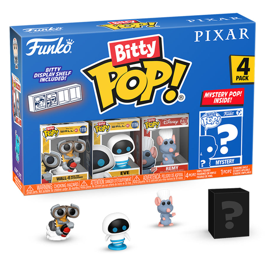 FUNKO BITTY POP PIXAR WALL-E 4-PACK (75469)