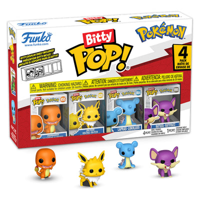 FUNKO BITTY POP POKÉMON - CHARMANDER 4-PACK (81133) BRINDE