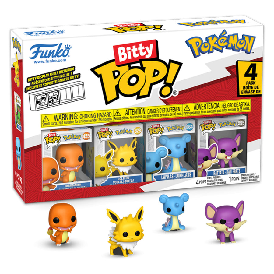 FUNKO BITTY POP POKÉMON - CHARMANDER 4-PACK (81133) BRINDE