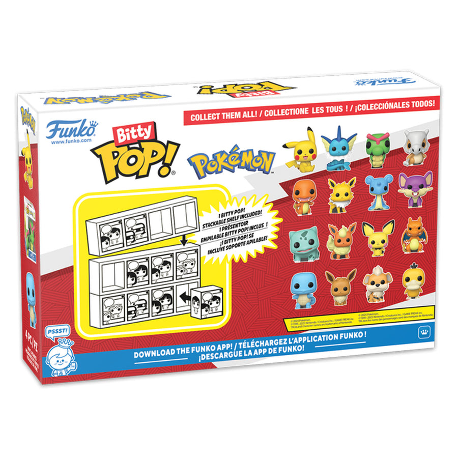 FUNKO BITTY POP POKÉMON - CHARMANDER 4-PACK (81133)