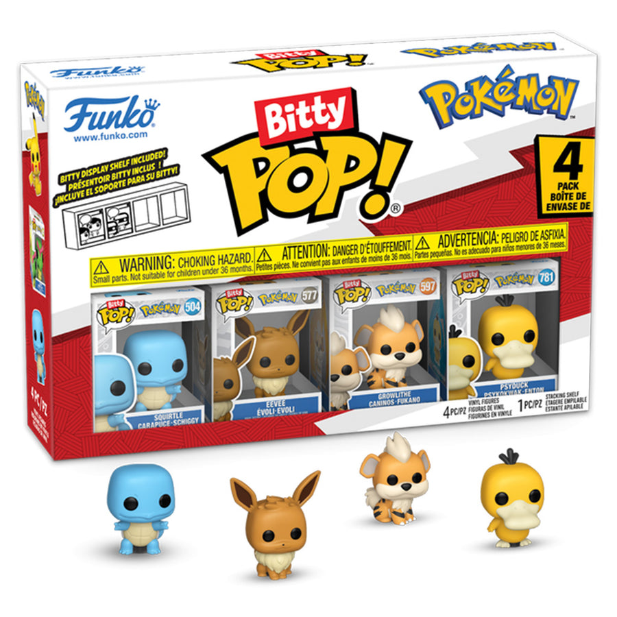 FUNKO BITTY POP POKÉMON - SQUIRTLE 4-PACK (81135)