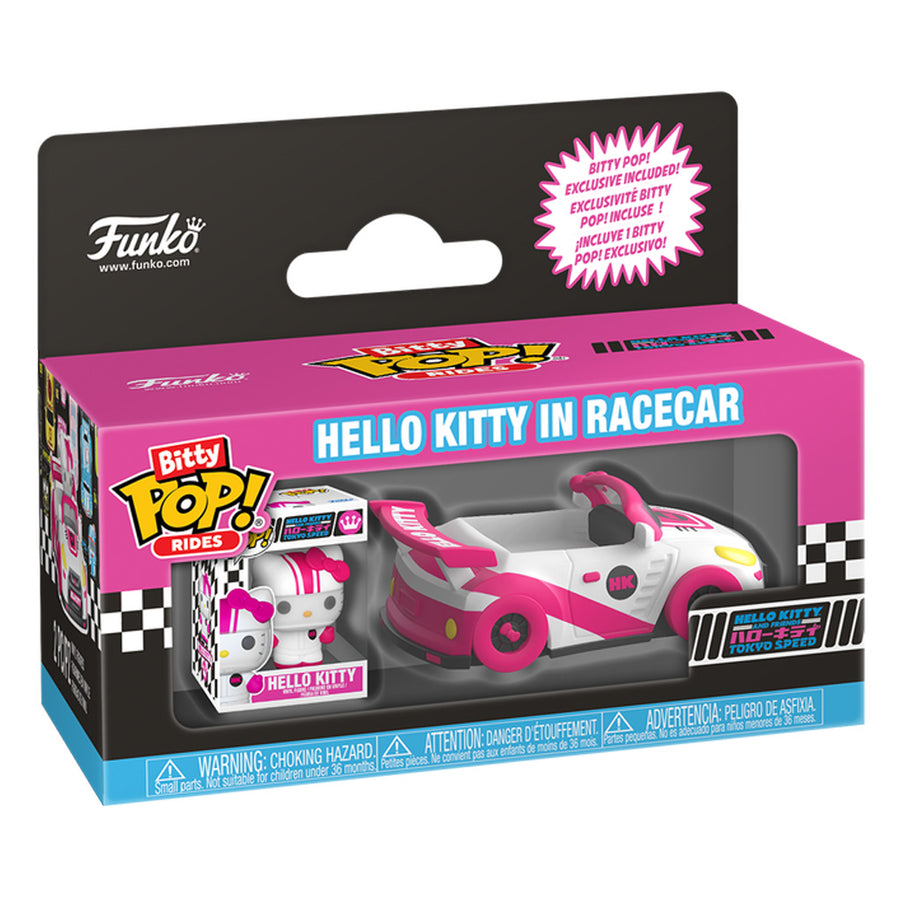 FUNKO BITTY POP RIDES HELLO KITTY IN RACECAR (90111)