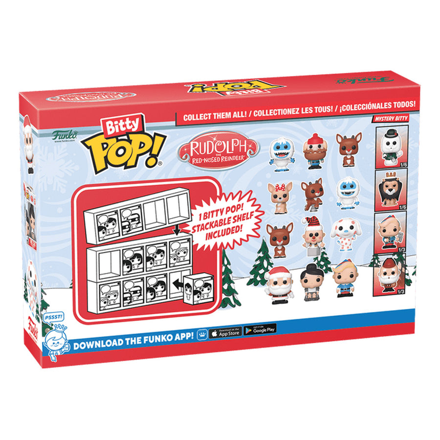 FUNKO BITTY POP RUDOLPH THE RED-NOSED REINDEER 4-PACK (81124)