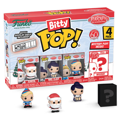 FUNKO BITTY POP RUDOLPH THE RED-NOSED REINDEER 4-PACK (81125)