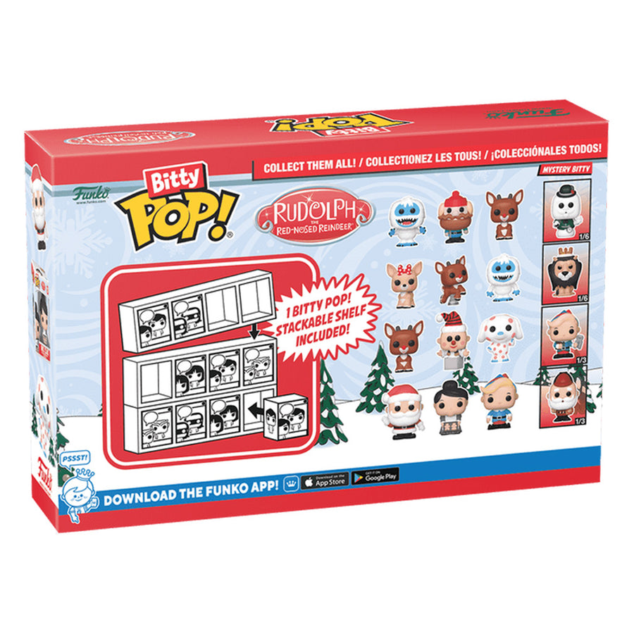 FUNKO BITTY POP RUDOLPH THE RED-NOSED REINDEER 4-PACK (81125)