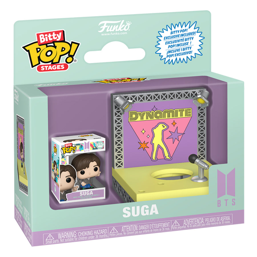 FUNKO BITTY POP STAGES: BTS DYNAMITE - SUGA (86740) BRINDE