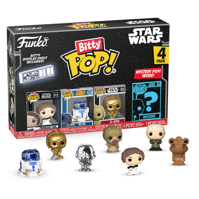 FUNKO BITTY POP STAR WARS - PRINCESS LEIA 4-PACK (71512)