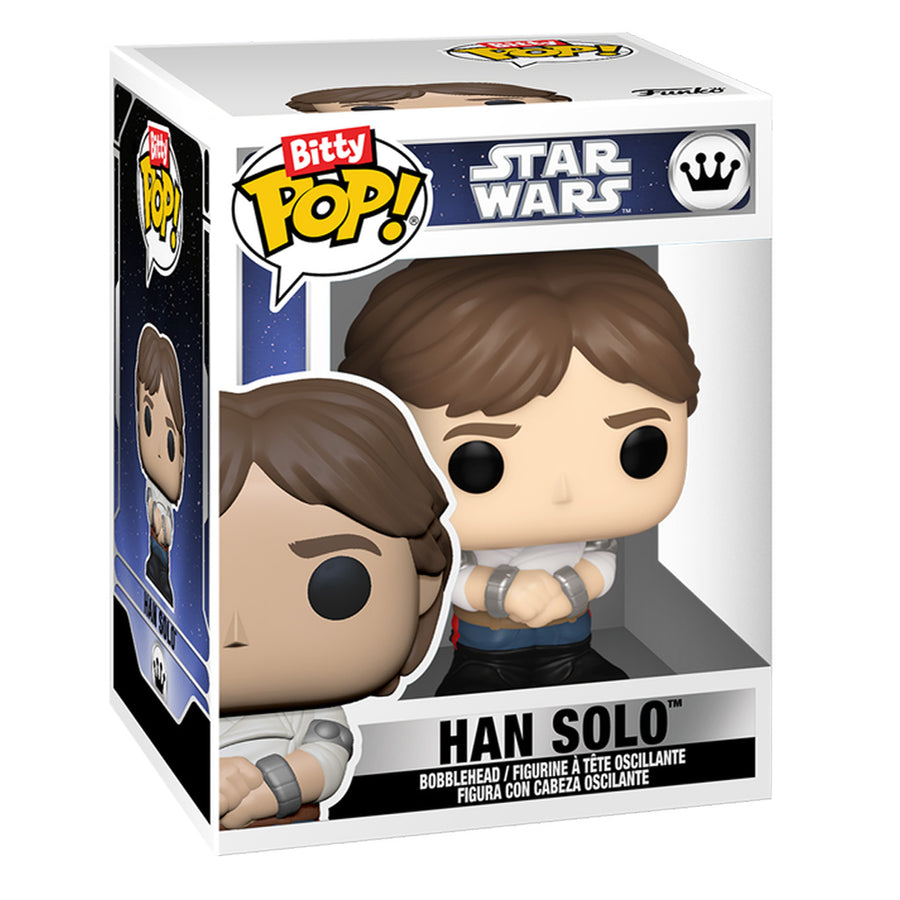FUNKO BITTY POP STAR WARS - PRINCESS LEIA & HAN SOLO 2-PACK (88942)