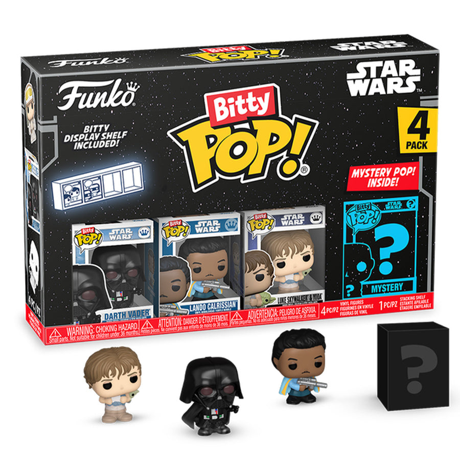 FUNKO BITTY POP STAR WARS: THE EMPIRE STRIKES BACK 4-PACK BRINDE