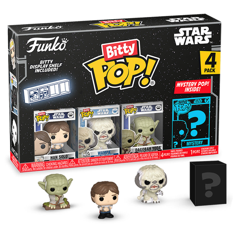 FUNKO BITTY POP STAR WARS: THE EMPIRE STRIKES BACK - HAN SOLO 4-PACK (83670)