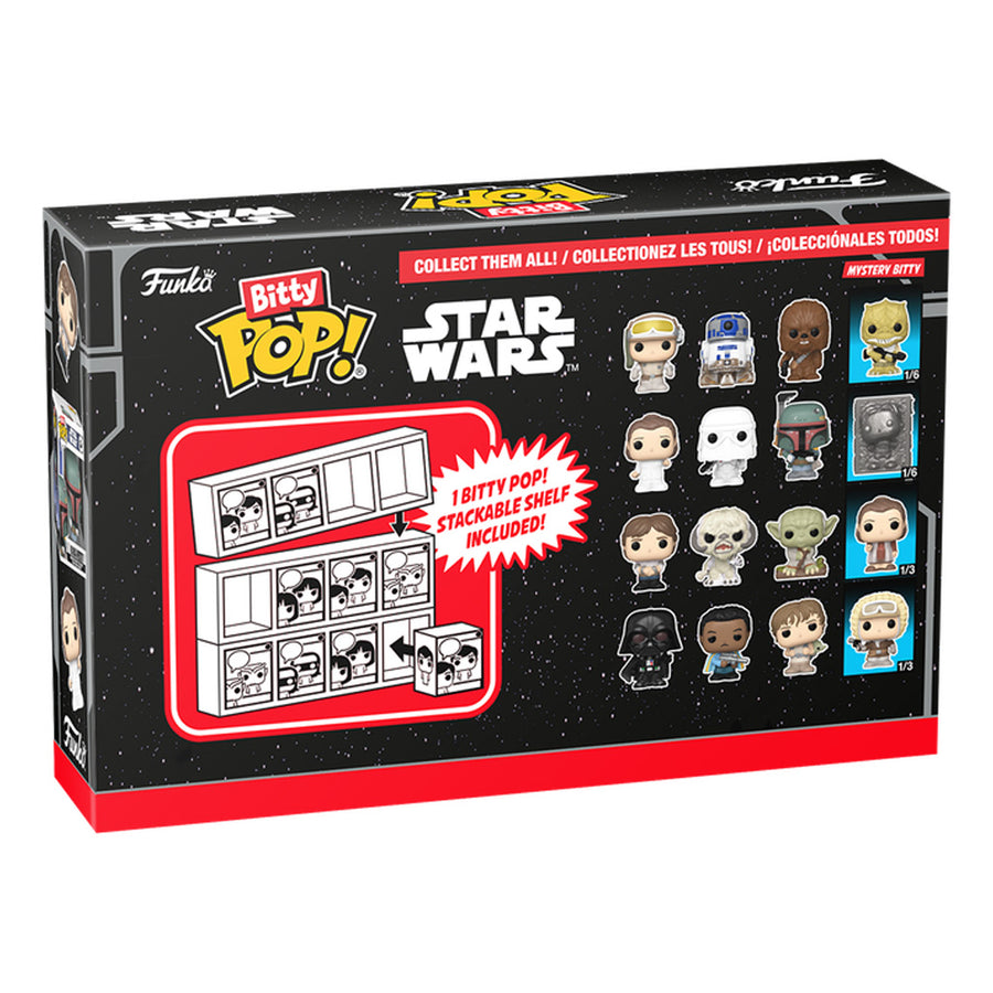 FUNKO BITTY POP STAR WARS: THE EMPIRE STRIKES BACK - HAN SOLO 4-PACK (83670)