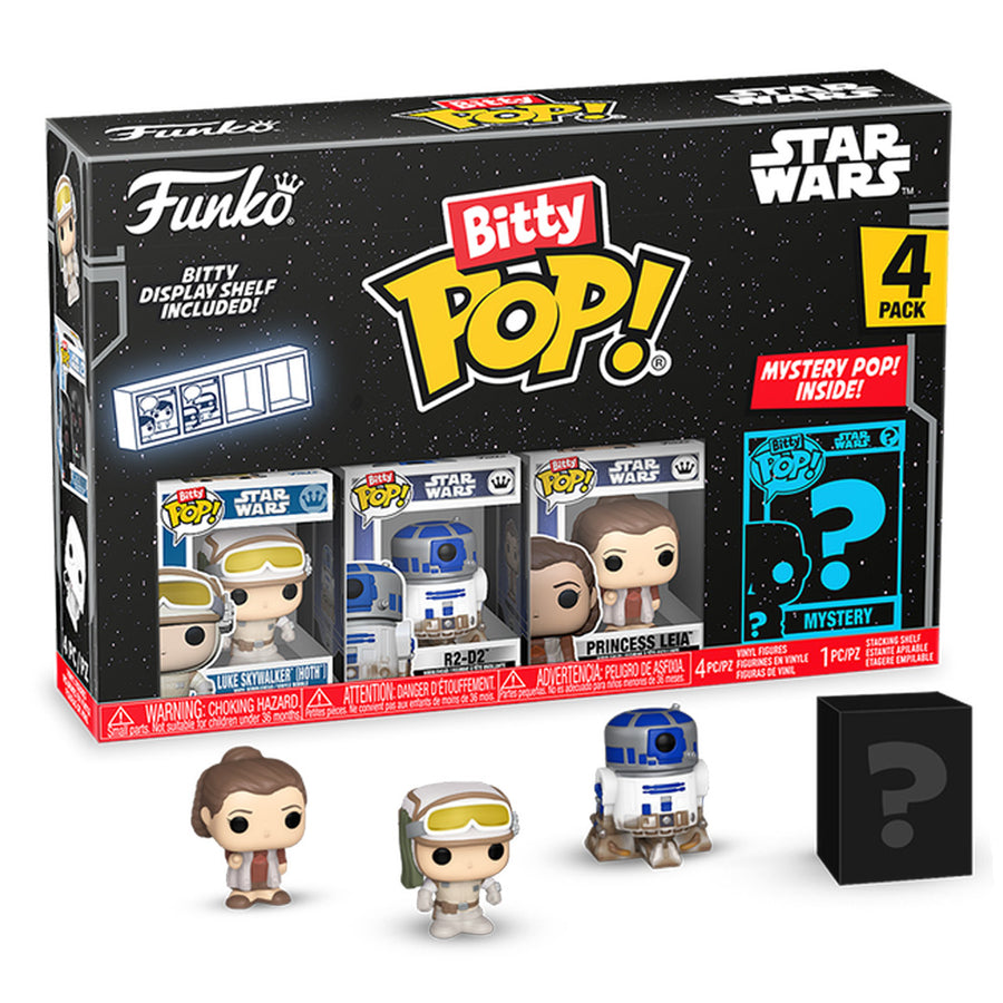 FUNKO BITTY POP STAR WARS: THE EMPIRE STRIKES BACK - LUKE SKYWALKER 4-PACK (83668) BRINDE