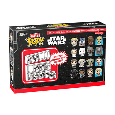 FUNKO BITTY POP STAR WARS: THE EMPIRE STRIKES BACK - PRINCESS LEIA 4-PACK (83670)