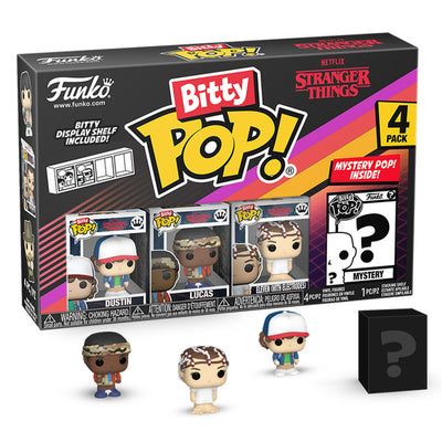 FUNKO BITTY POP STRANGER THINGS - DUSTIN 4-PACK (83662)