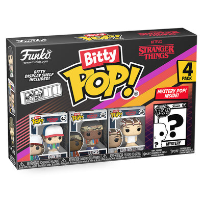 FUNKO BITTY POP STRANGER THINGS - DUSTIN 4-PACK (83662)