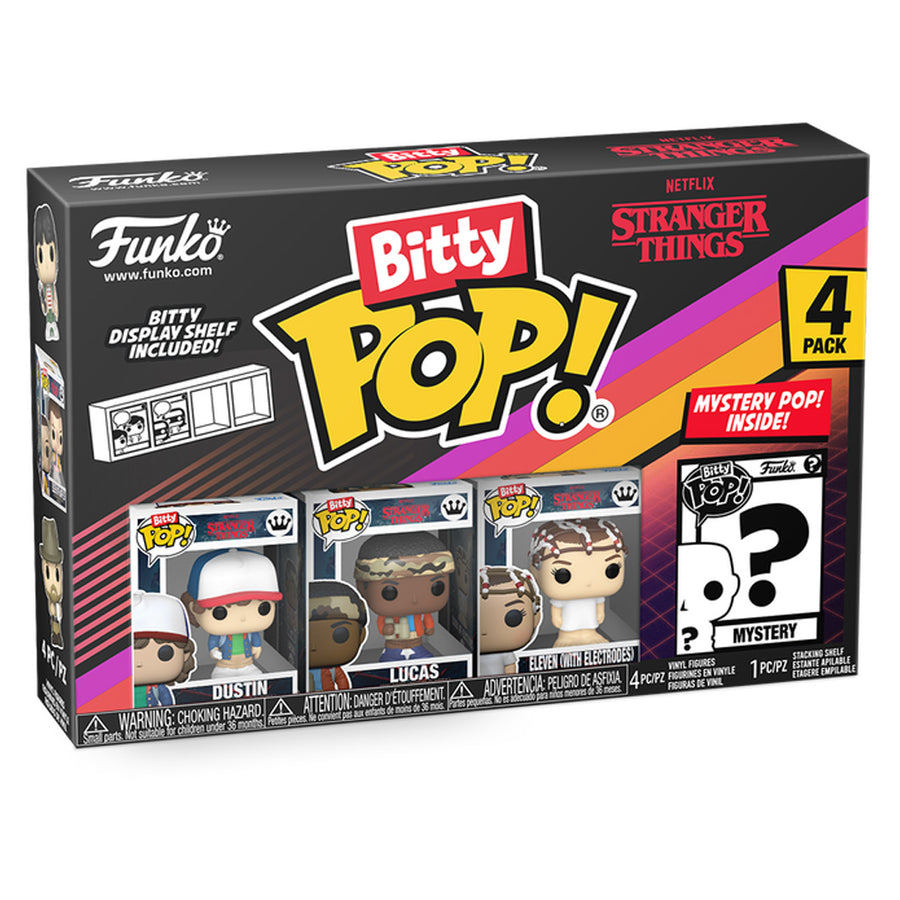 FUNKO BITTY POP STRANGER THINGS - DUSTIN 4-PACK (83662)