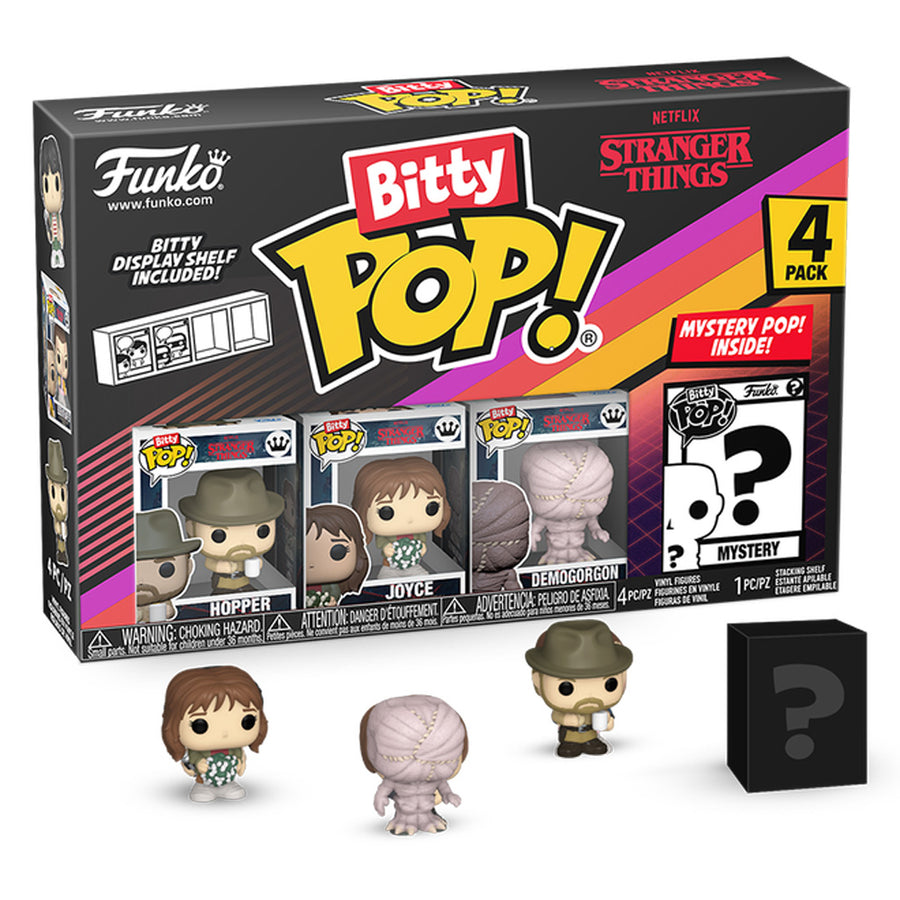 FUNKO BITTY POP STRANGER THINGS - HOPPER 4-PACK (83664)