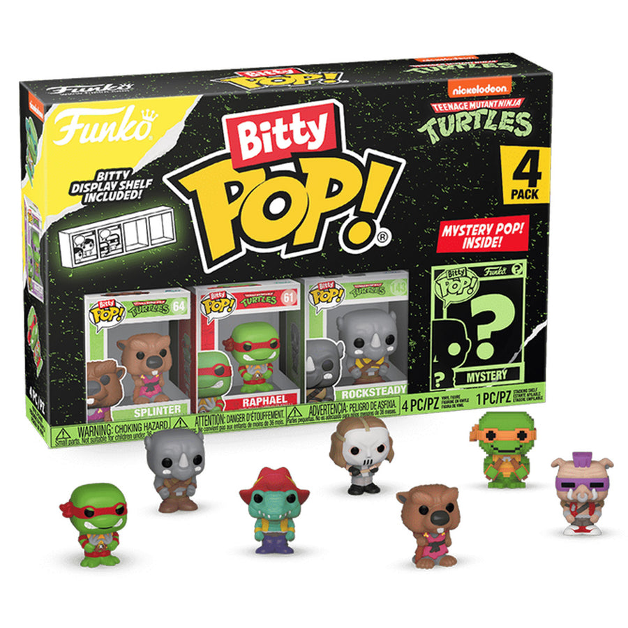 FUNKO BITTY POP TEENAGE MUTANT NINJA TURTLES - SPLINTER 4-PACK (71509) BRINDE