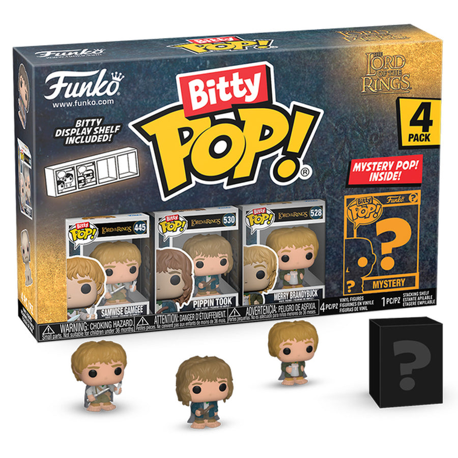 FUNKO BITTY POP THE LORD OF THE RINGS - SAMWISE 4-PACK (75458) BRINDE