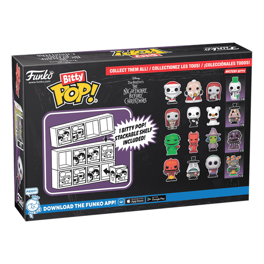 FUNKO BITTY POP THE NIGHTMARE BEFORE CHRISTMAS 4-PACK - PUMPKIN JACK (73020)