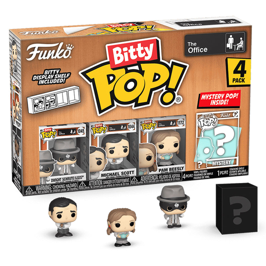 FUNKO BITTY POP THE OFFICE - THE STRANGLER 4-PACK (75484) BRINDE