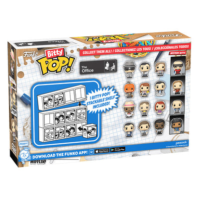 FUNKO BITTY POP THE OFFICE - THE STRANGLER 4-PACK (75484)