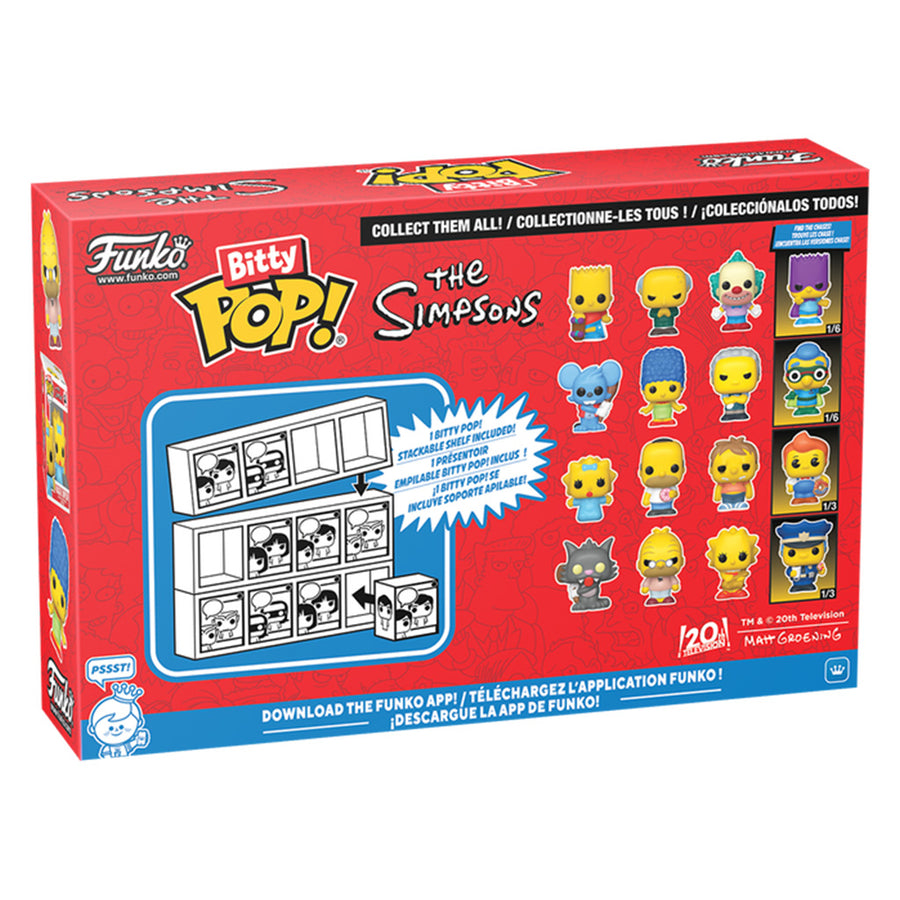 FUNKO BITTY POP THE SIMPSONS - SCRATCHY 4-PACK (85710)