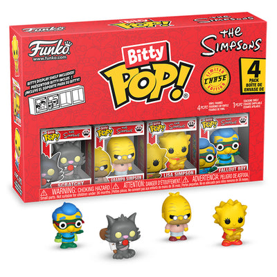 FUNKO BITTY POP THE SIMPSONS - SCRATCHY 4-PACK (85710)