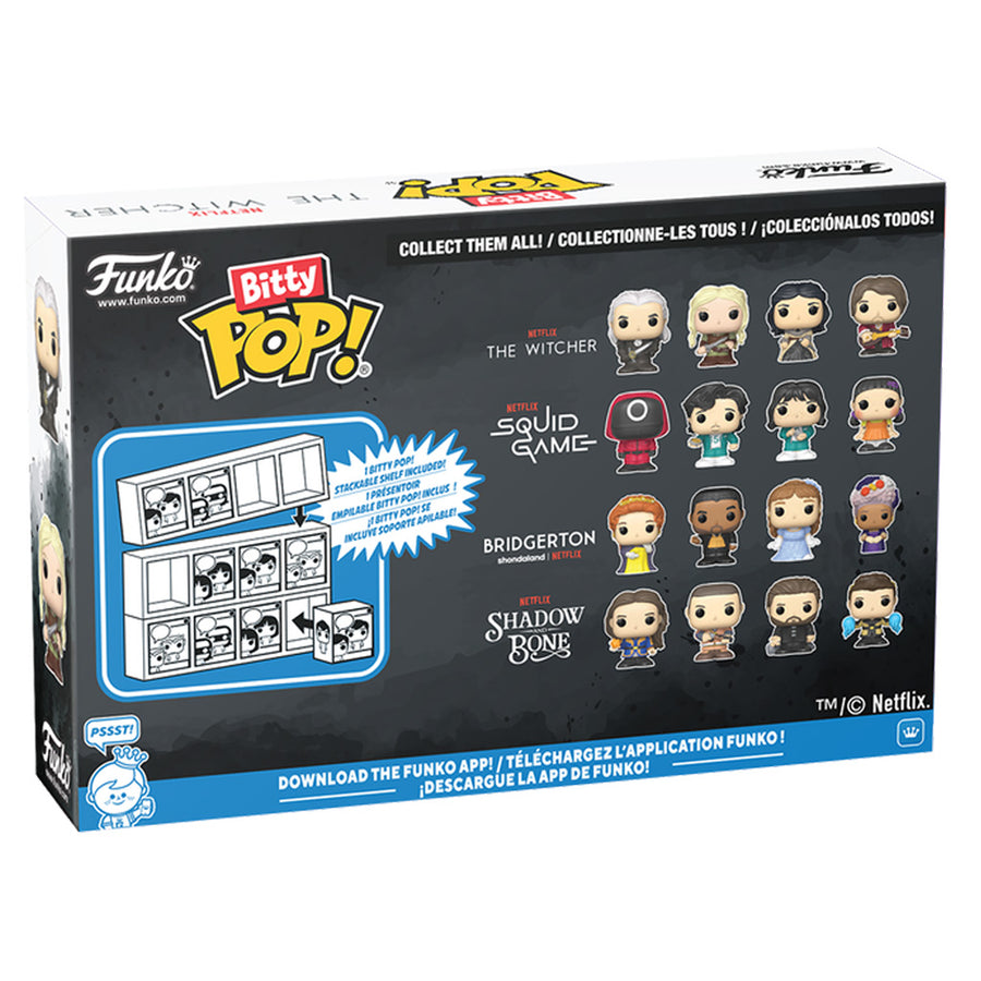 FUNKO BITTY POP THE WITCHER - GERALT 4-PACK (86125)
