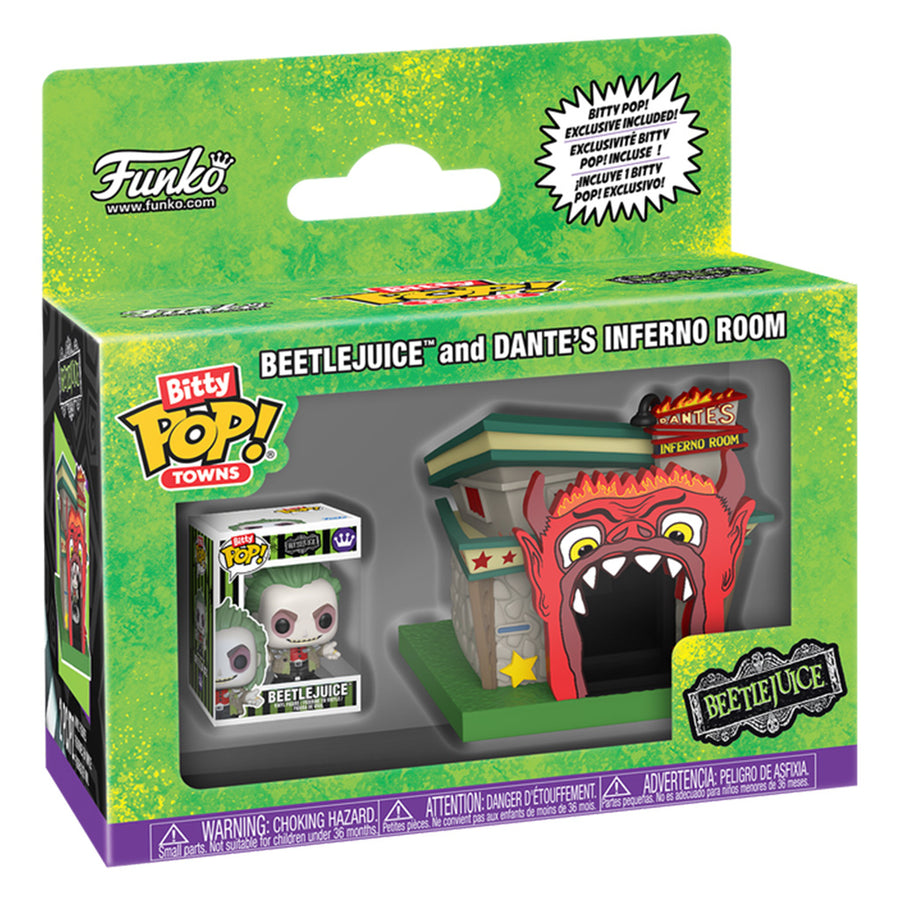FUNKO BITTY POP TOWNS BEETLEJUICE - BEETLEJUICE AND DANTE'S INFERNO ROOM (85517)