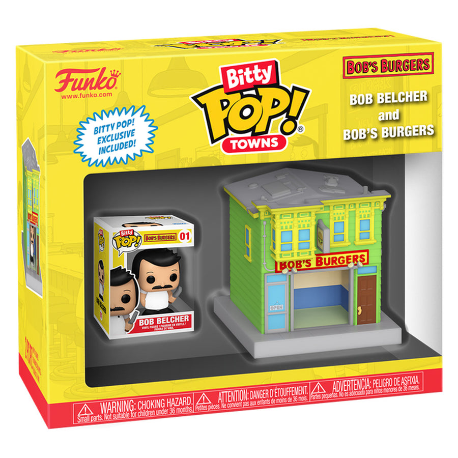 FUNKO BITTY POP TOWNS BOB'S BURGERS - BOB BELCHER AND BOB'S BURGERS (83641)