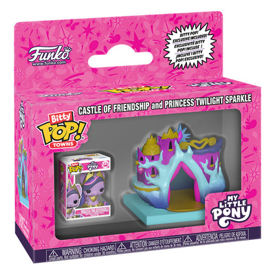 FUNKO BITTY TOWNS MY LITTLE PONY - CASTLE OF FRENDSHIP AND PRINCESS TWILIGHT SPARKLE (89584) BRINDE