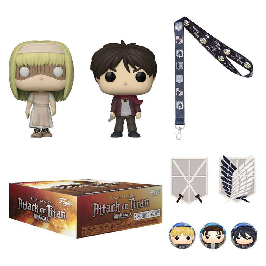 FUNKO BOX ATTACK ON TITAN: FINAL SEASON COLLECTOR'S BOX EXCLUSIVE - EREN & YMIR (68202)