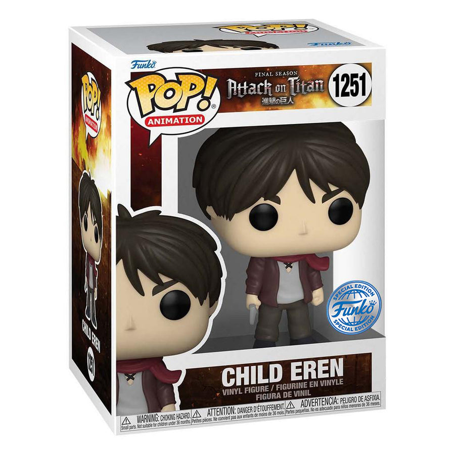 FUNKO BOX ATTACK ON TITAN: FINAL SEASON COLLECTOR'S BOX EXCLUSIVE - EREN & YMIR (68202)