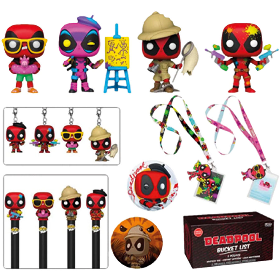 FUNKO BOX COLLECTORS MARVEL - DEADPOOL BUCKET LIST