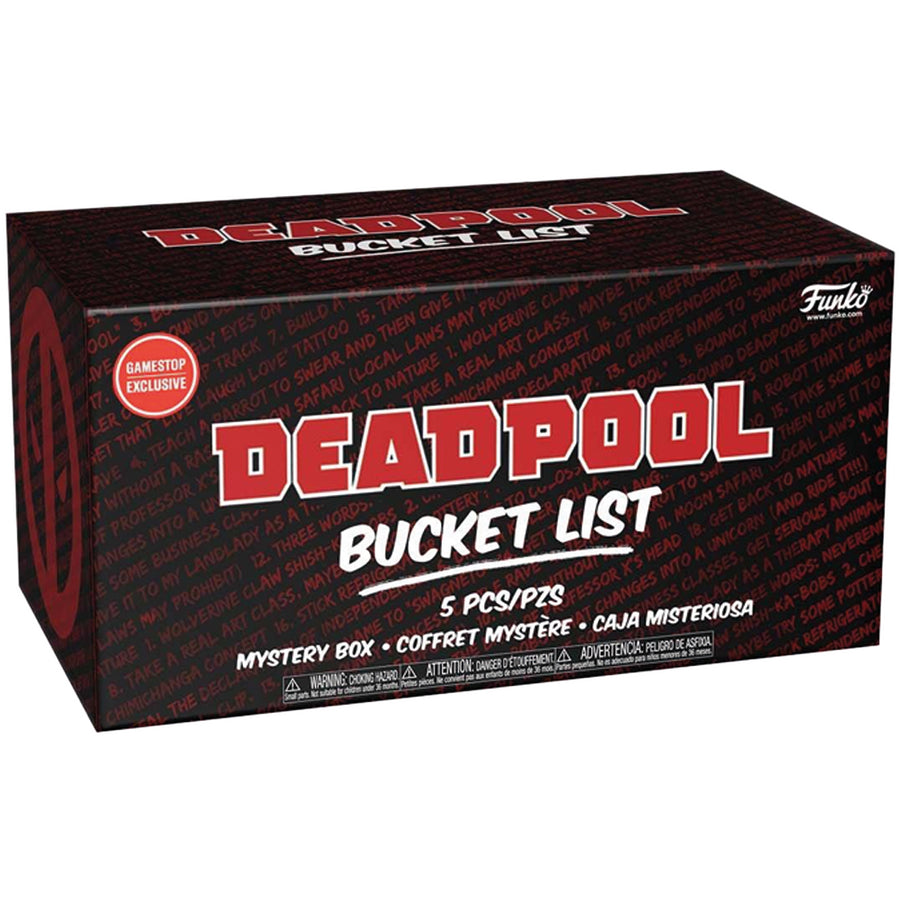 FUNKO BOX COLLECTORS MARVEL - DEADPOOL BUCKET LIST