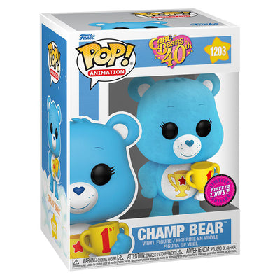 FUNKO POP ANIMATION CHASE CARE BEARS 40TH ANNIVERSARY - CHAMP BEAR 1203