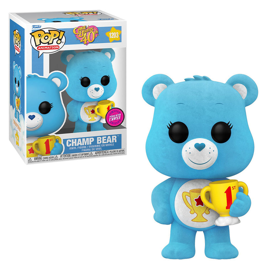 FUNKO POP ANIMATION CHASE CARE BEARS 40TH ANNIVERSARY - CHAMP BEAR 1203